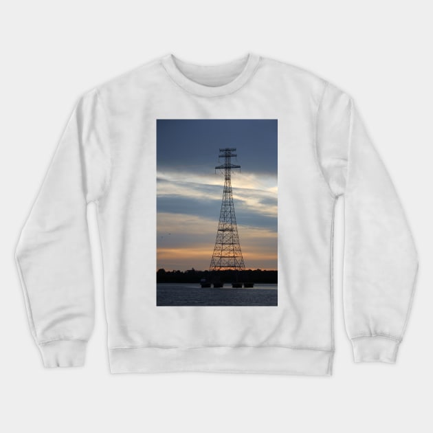 Tall Power Line Crewneck Sweatshirt by Cynthia48